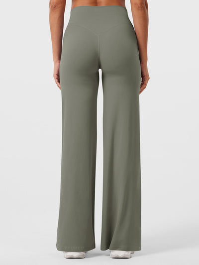Doris | Damen Sommer Schlaghose Mit Hoher Taille