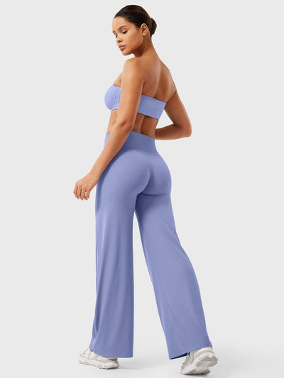 Doris | Damen Sommer Schlaghose Mit Hoher Taille