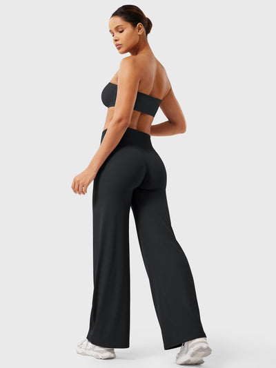 Doris | Damen Sommer Schlaghose Mit Hoher Taille