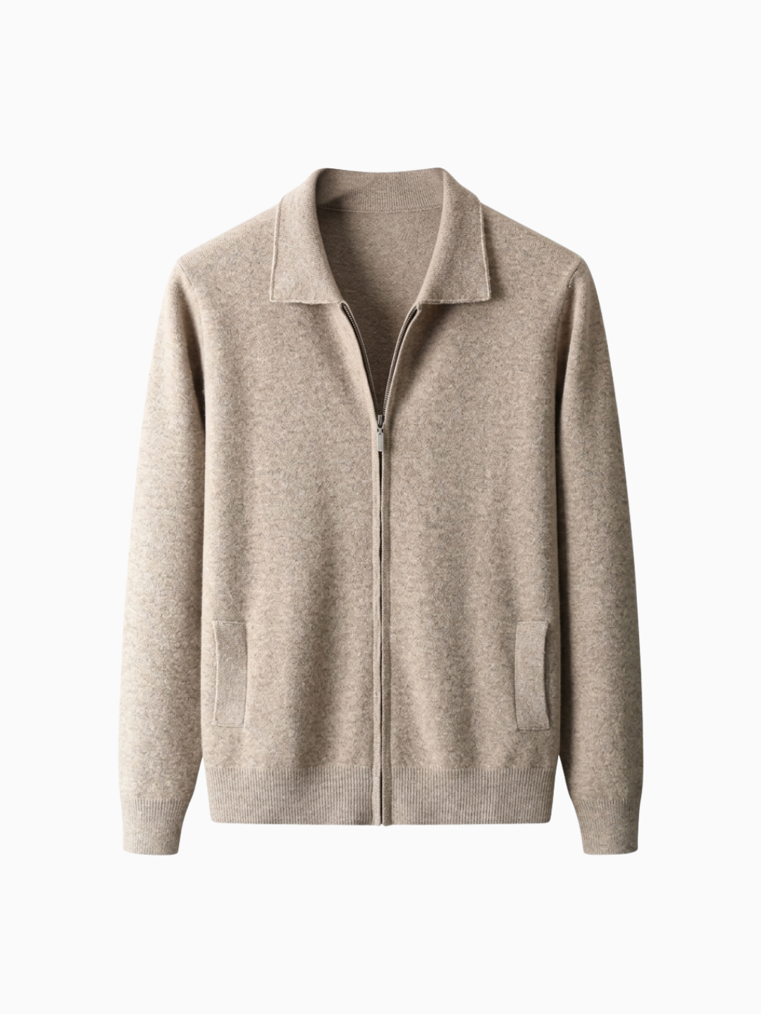 Essential Zip-Cardigan