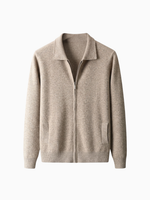 Essential Zip-Cardigan